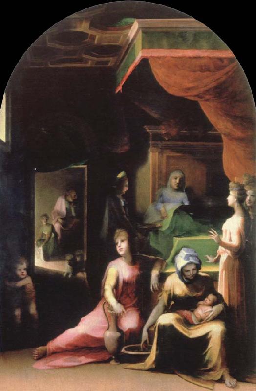 Domenico Beccafumi nativity of the virgin France oil painting art